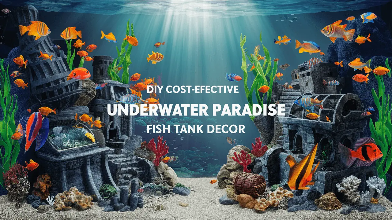 DIY Fish Tank Decor Underwater Paradise on a cost effective Budget