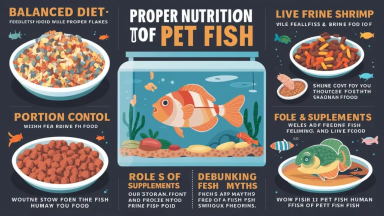 Understanding the Importance of Proper Nutrition for Your Pet Fish