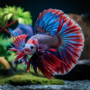 One of the most well-known aspects of Betta fish behavior is their aggression, especially in males.